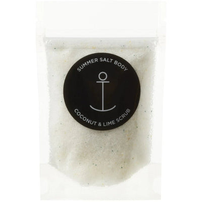 Summer Salt Body Mini Coconut & Lime Body Salt Scrub 40g - Fauve + Co