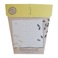Sunflower Gift of Seeds Packet by Sow n' Sow - Fauve + Co