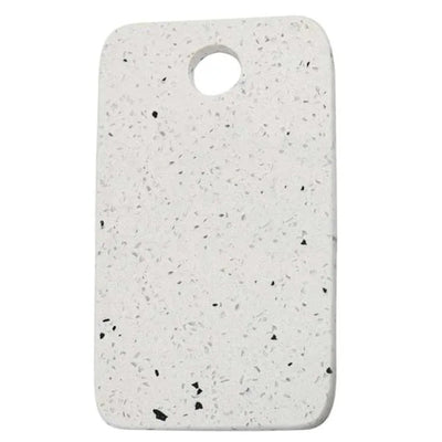 Terrazzo Serving Board 16x28cm White - Fauve + Co