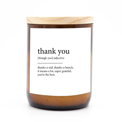 Thank You Candle by The Commonfolk Collective - Fauve + Co