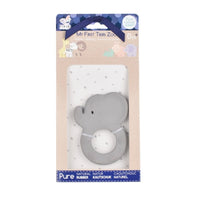 Tikiri Rubber Elephant Teether - Fauve + Co