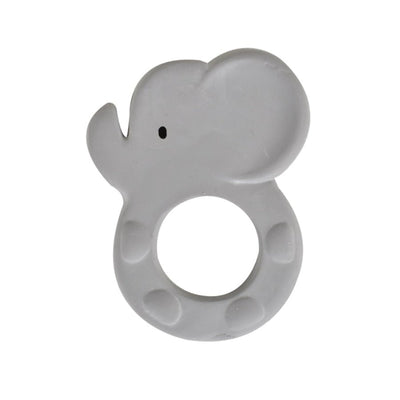 Tikiri Rubber Elephant Teether - Fauve + Co