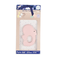 Tikiri Rubber Hippo Teether - Fauve + Co