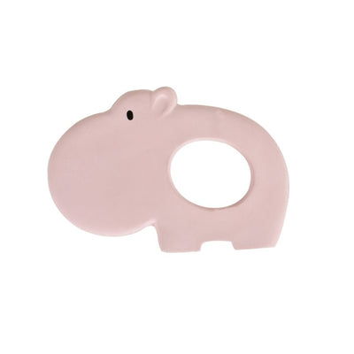 Tikiri Rubber Hippo Teether - Fauve + Co