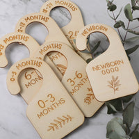 Timber Wardrobe Dividers - Foliage - Fauve + Co