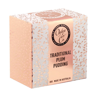 Traditional Plum Pudding 80g by Ogilvie & Co - Fauve + Co