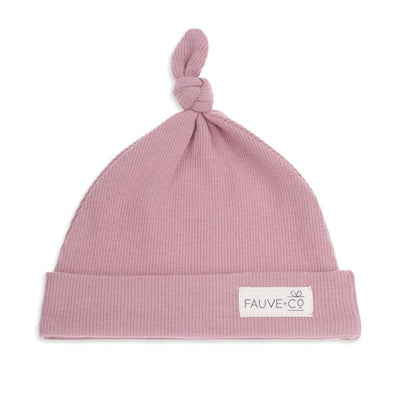 Wanderer Organic Beanie Rosy Mauve - Fauve + Co