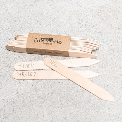 Wooden Seed Labels - Fauve + Co