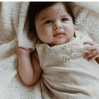 My First Christmas Tank & Bloomers Set